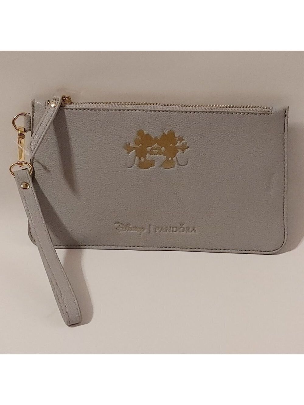LIMITED EDITION PANDORA X Disney Mickey and Minnie Mouse Wristlet Pouch Full Zip
